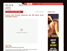 Tablet Screenshot of black-sextube.info